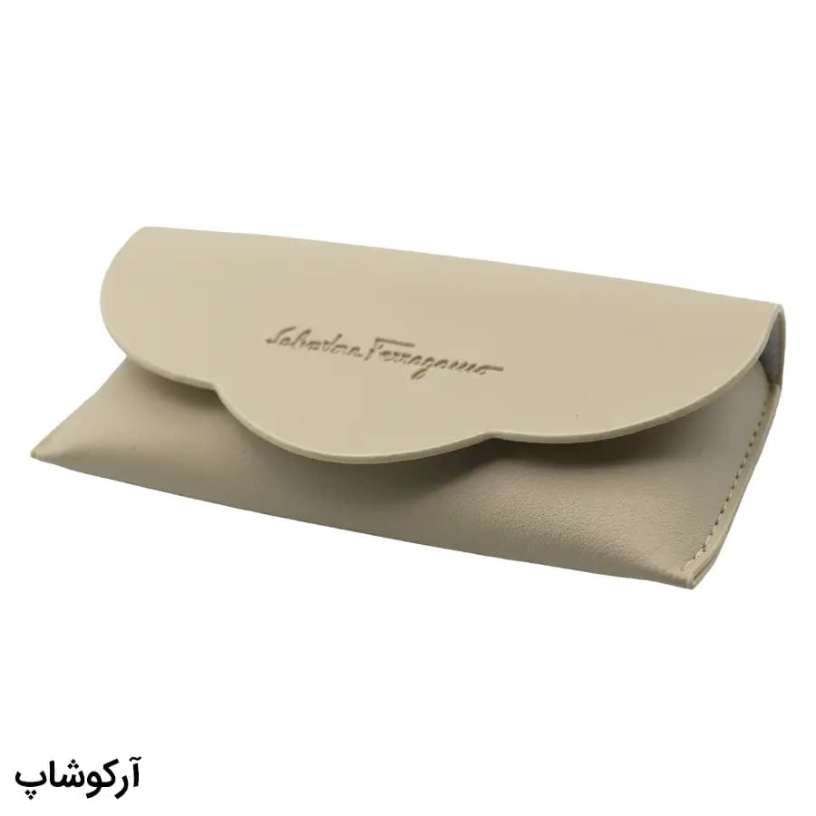 پک و کیف اورجینال عینک برند سالواتوره فراگامو (Salvatore Ferragamo) با تمام تجهیزات مدل 993082 — تصویر ۳