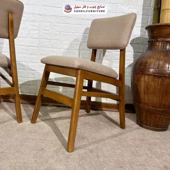 صندلی ناهارخوری چوبی هلنا سهیل — تصویر ۸