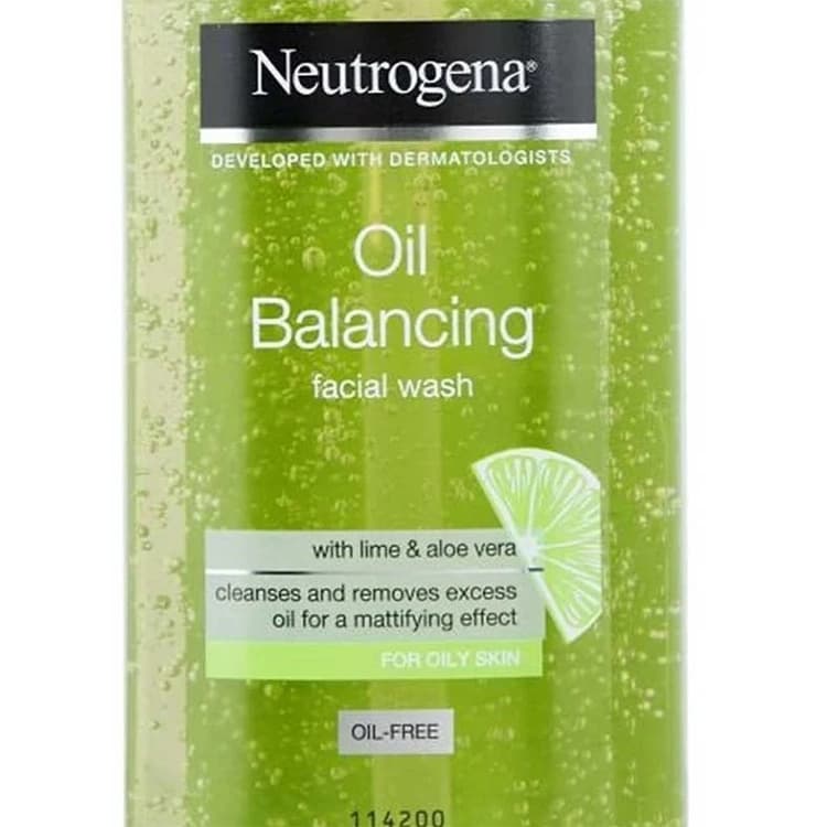 ژل شوینده صورت Neutrogena مدل Oil Balancing حجم 200 میلی لیتر — تصویر ۲