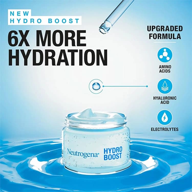 واتر ژل آبرسان Neutrogena مدل Hydro Boost حجم 50 میلی لیتر — تصویر ۴