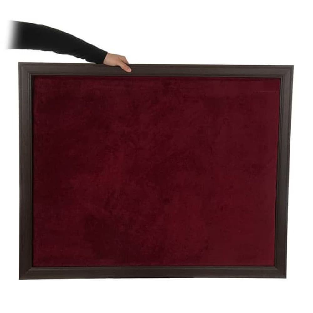 تابلو اعلانات فریم ام دی اف MDF پارچه مخمل (سایزمختلف) — تصویر ۲