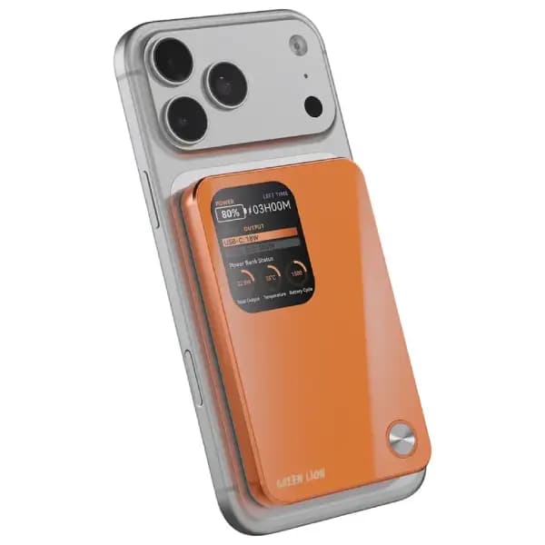 پاوربانک 20 وات 5000 هزار مگ سیف گرین لاین مدل Green Lion G-Mag 3-In-1 — تصویر ۲