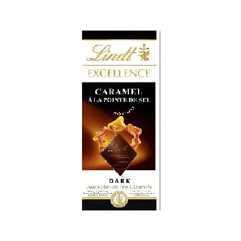 شکلات تلخ با طعم کارامل لینت Lindt