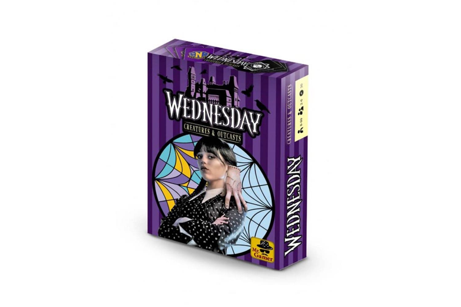 بازی کارتی ونزدی: مخلوقات عجیب و طلسم شدگان (Wednesday) — تصویر ۲