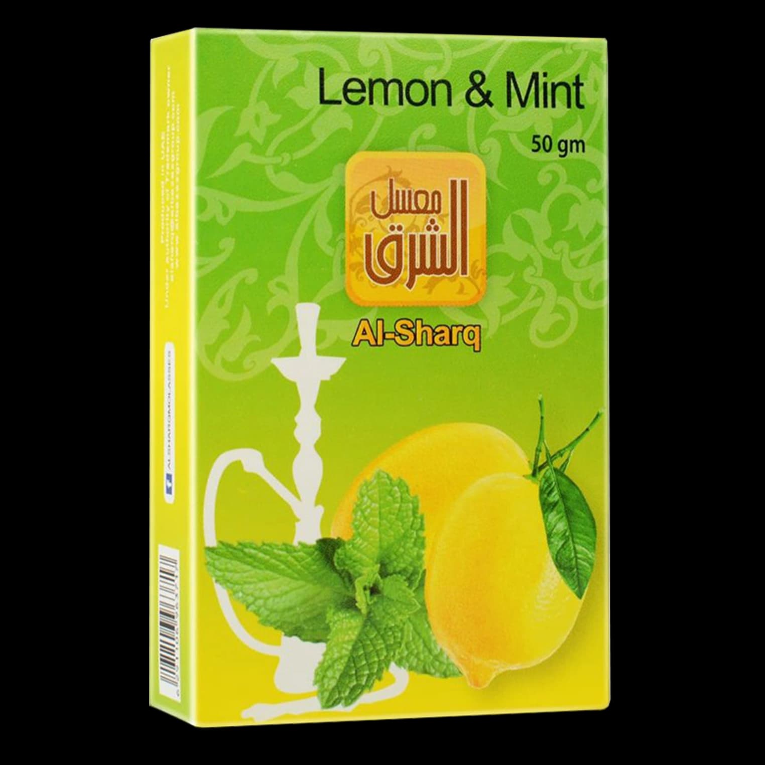 تنباکو قلیان الشرق لیمو نعنا Alsharq lemon mint hookah tobacco