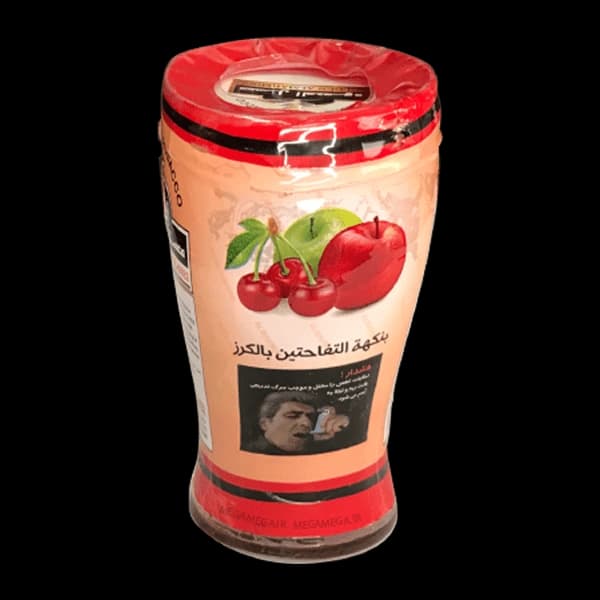 تنباکو قلیان المحمود دوسیب آلبالو Almahmood two apples & cherry hookah tobacco — تصویر ۳