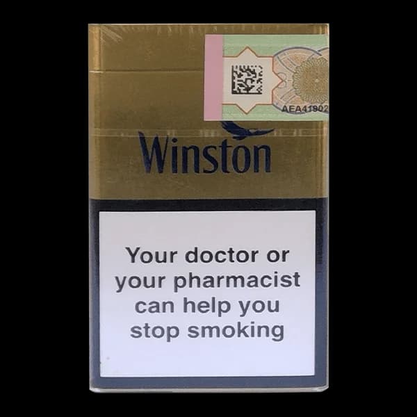 سیگار وینستون گلد آبی اسموک Winston gold blue smoke — تصویر ۲