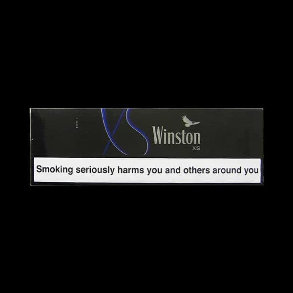 سیگار وینستون ایکس اس مشکی آبی اسموک Winston xstyle black blue smoke — تصویر ۲