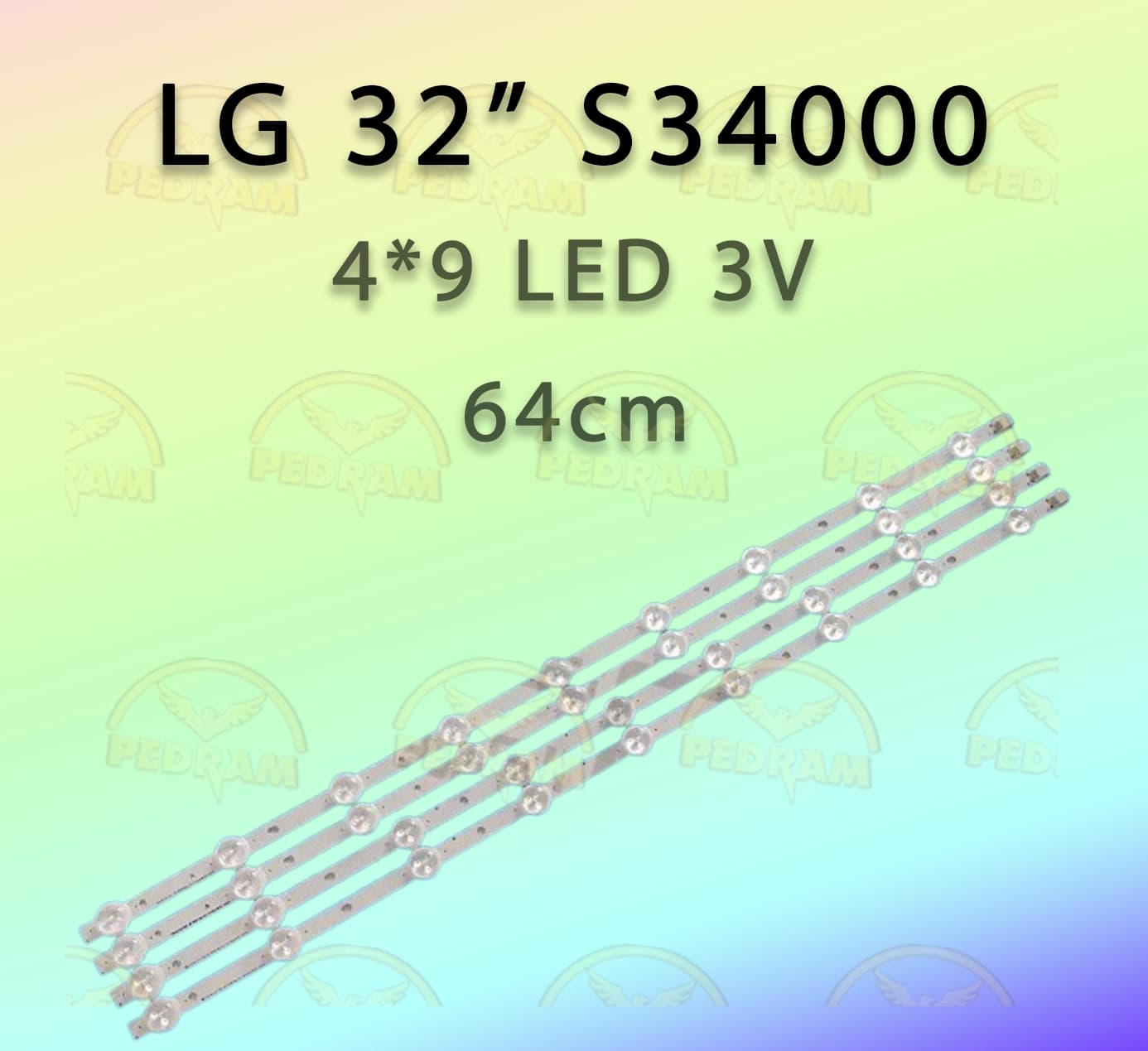 بک لایت تلویزیون 32 اینچ ال جی مدل 32LS34000 — تصویر ۲