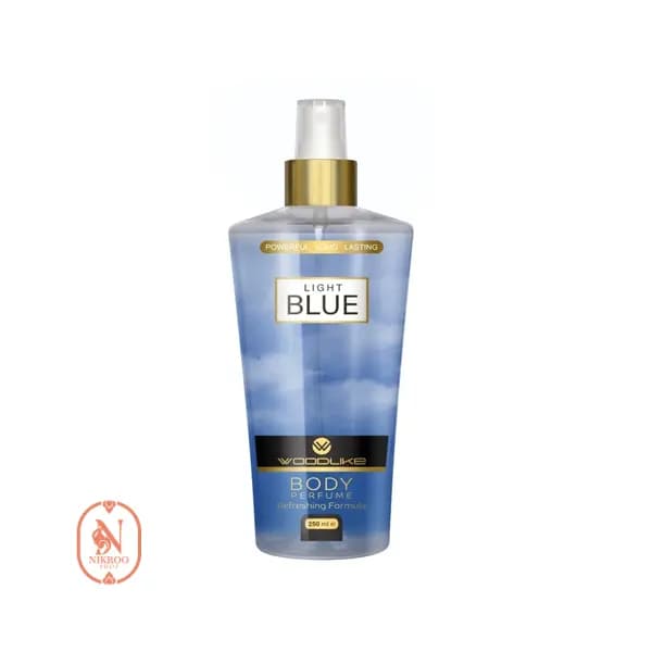 بادی اسپلش مردانه وودلایک مدل LIGHT BLUE حجم 250 میل