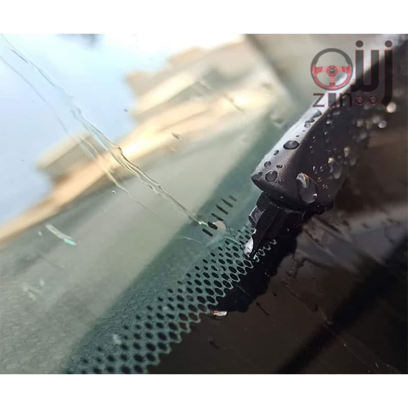 تیغه برف پاک کن سوپر فلت مزدا 3 جدید آب پاش دار برند LENZO مجموعه 2 عددی کد 1263 — تصویر ۳