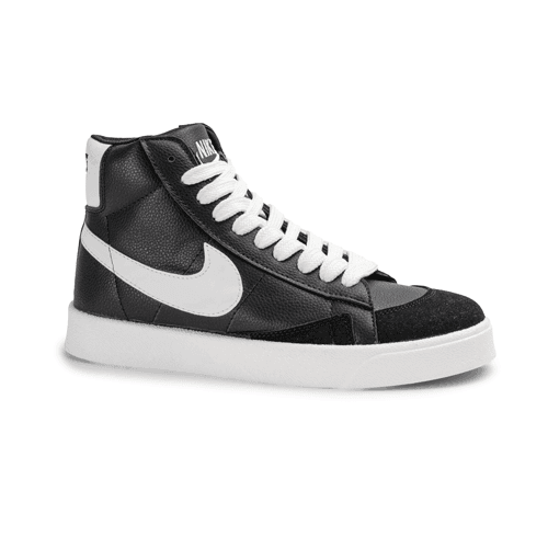 نیم بوت اسپرت مردانه مدل نایک بلیزر Nike Blazer رنگ مشکی سفید کد 6953 — تصویر ۲