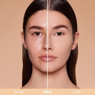 پنکک فشرده شیگلم مدل Shell سری Skin Focus High Coverage Powder Foundation — تصویر ۲