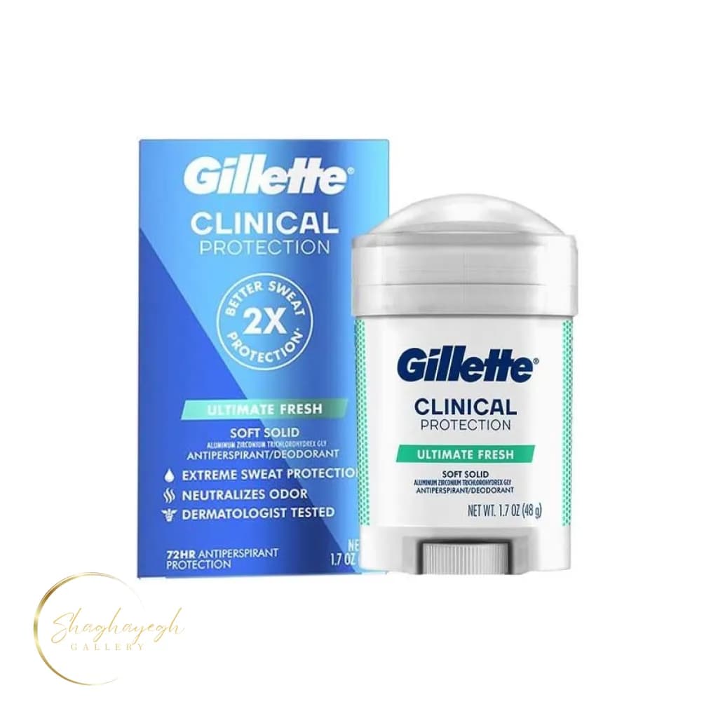مام ضدتعریق ژیلت کلینیکال پروتکشن اولتیمیت فرش Gillette Clinical Protection Ultimate Fresh 73g — تصویر ۲