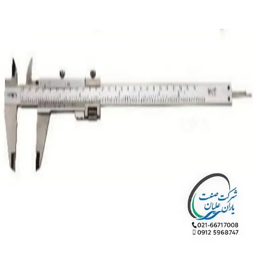 کولیس استنلس استیل(ورنیه دار) ” 0.001-0.02 سایز 130-0 آسیمتو