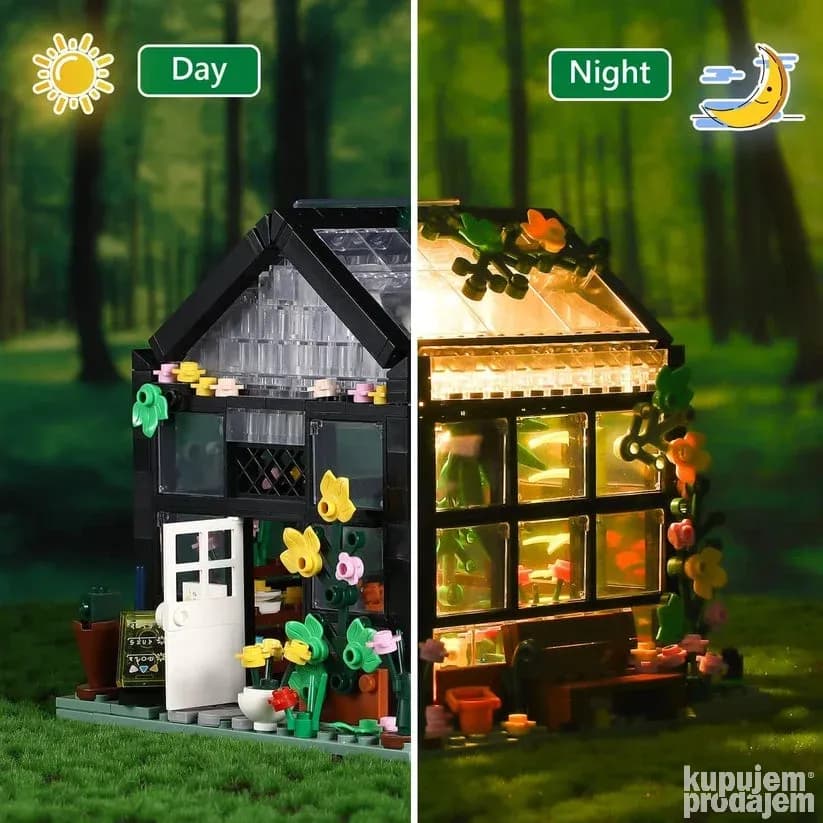 لگو گلخانه مدل SUN ROOM برند LX کد A3801 — تصویر ۷