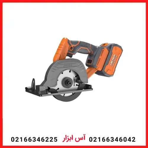 اره گردبر و شیار زن شارژی آنکور 125 میلیمتر مدل DCH1 دو باتری