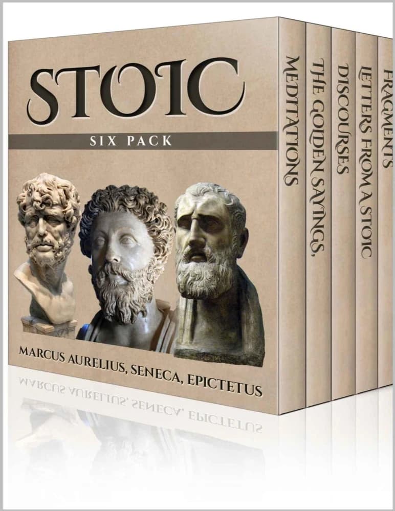 کتاب بسته شش تایی رواقی (Stoic Six Pack) نسخه انگلیسی PDF | مارکوس اورلیوس