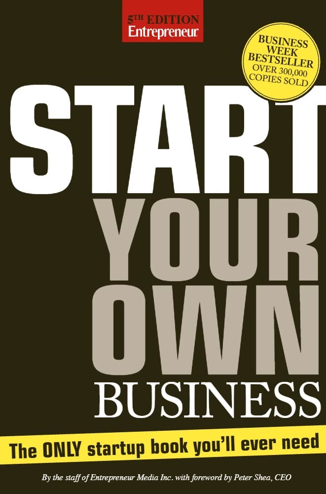 کتاب کسب و کار خودت را راه بینداز (Start Your Own Business) نسخه انگلیسی PDF | Inc The Staff of Entrepreneur Media