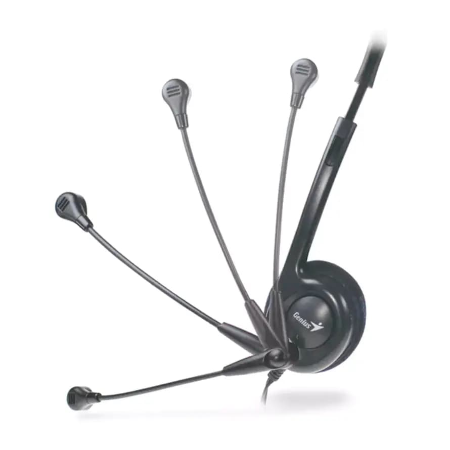 هدست سیم دار جنیوس مدل HEADSET GENIUS HS M200C — تصویر ۳