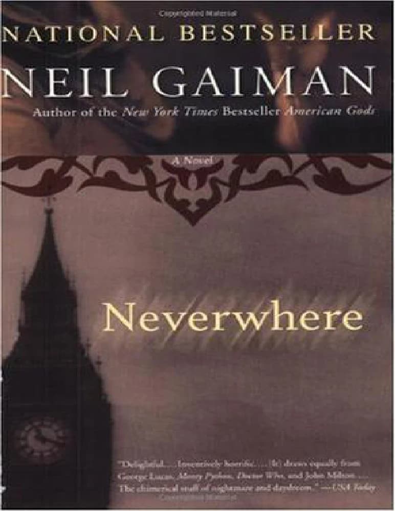 کتاب ناکجا آباد (Neverwhere) نسخه انگلیسی PDF | نیل گیمن