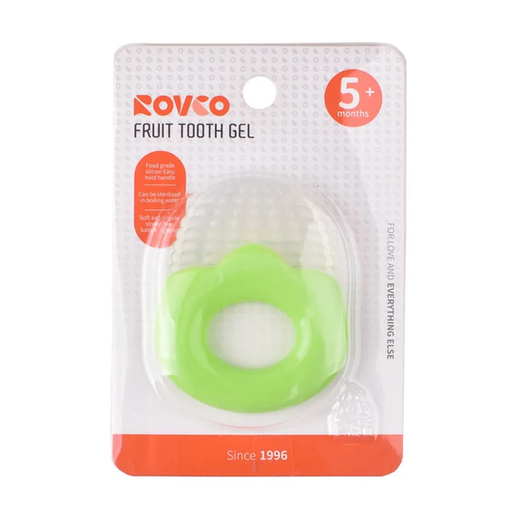 دندانگیر دسته دار سر سیلیکونی طرح ذرت 5+ماه رووکو Rovco
