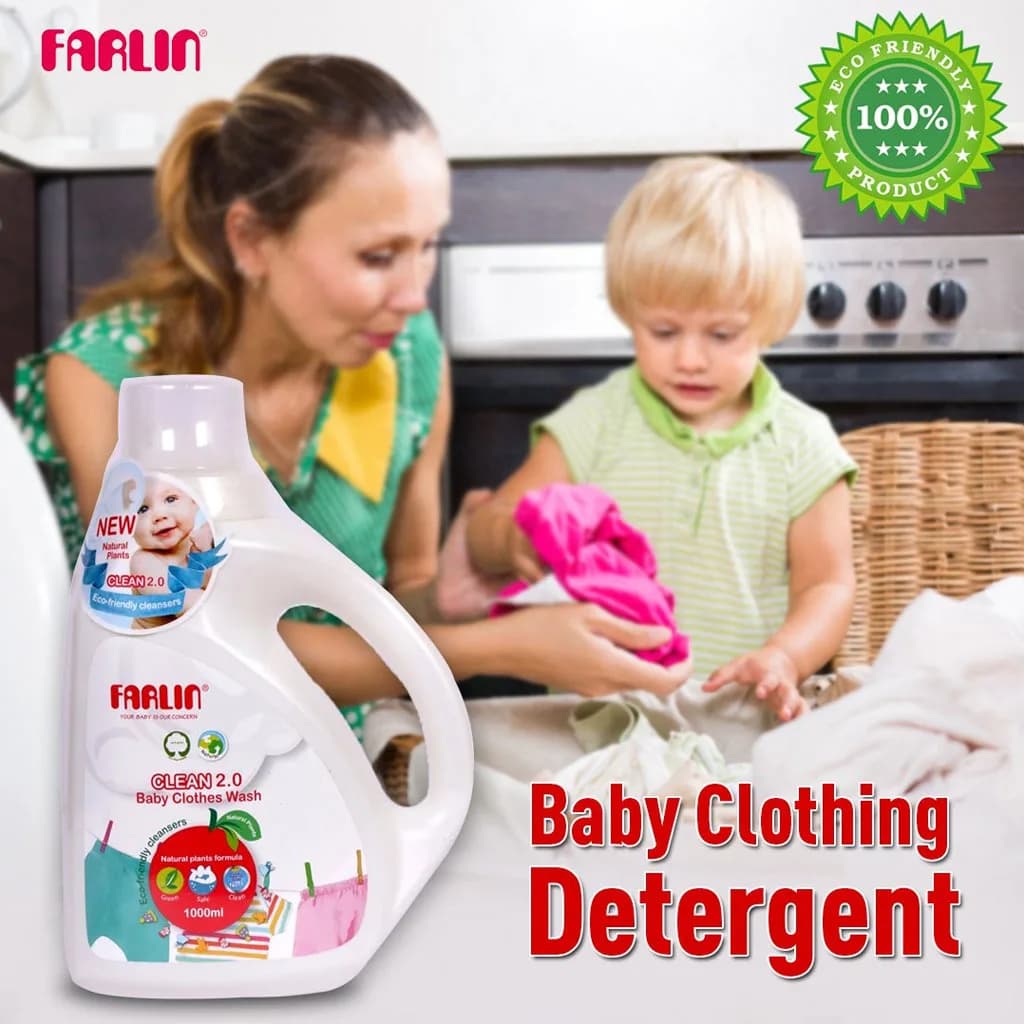 مایع لباسشویی فارلین 2.8لیتر آنتی باکتریال Farlin — تصویر ۵