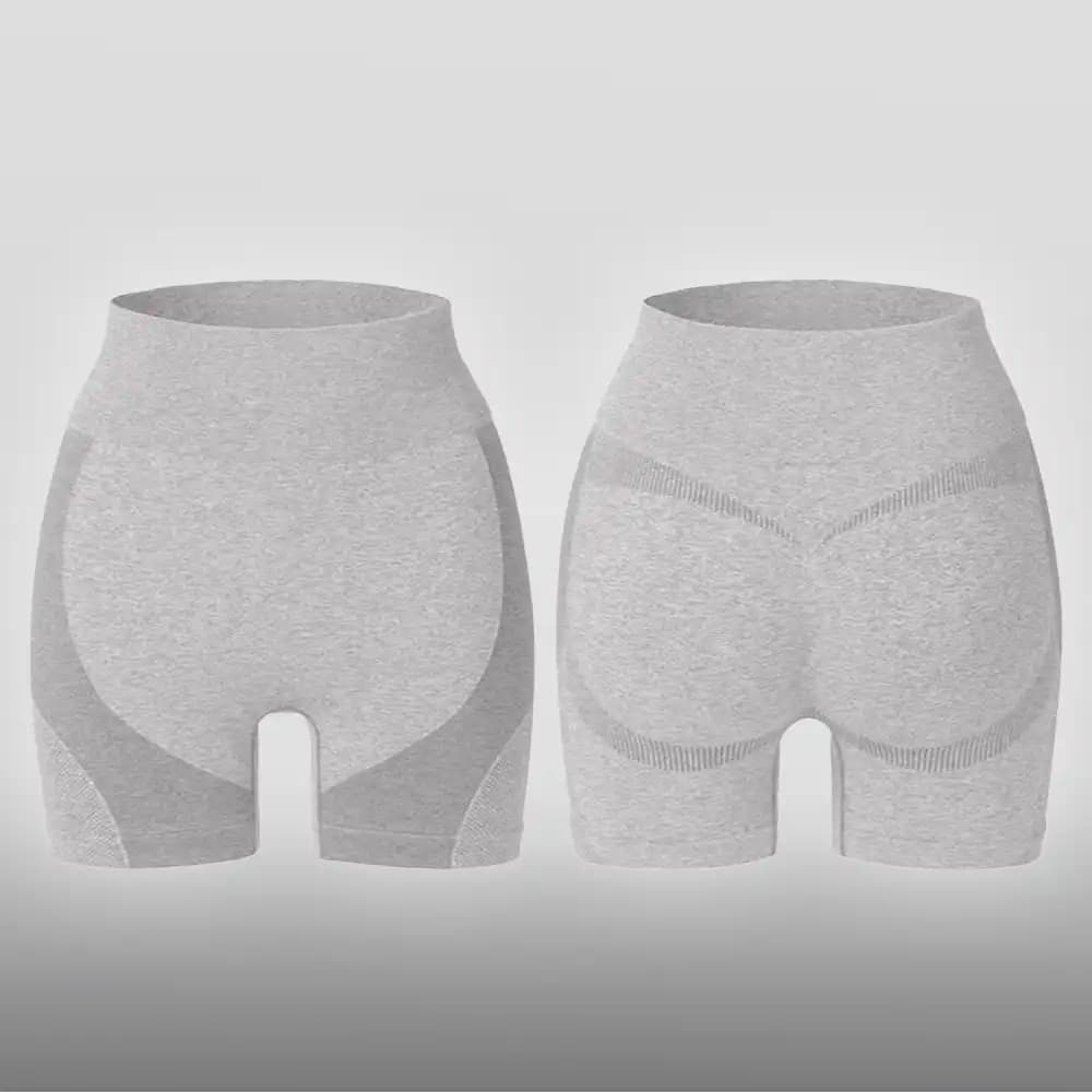 شورتک ورزشی زنانه سیملس پشت چین دار JL-01