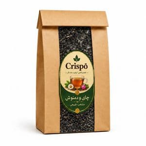 چای باروتی پر سفید ممتاز تهران کریسپو - 500 گرم