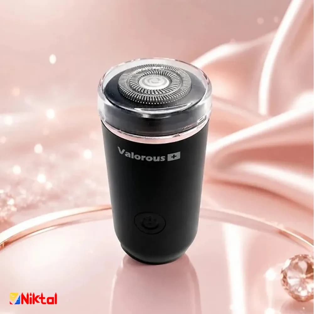 مو زن صورت و ابرو شارژی ولروس مدل VL-1000 | کوچک، قابل حمل و شارژ Type-C — تصویر ۴