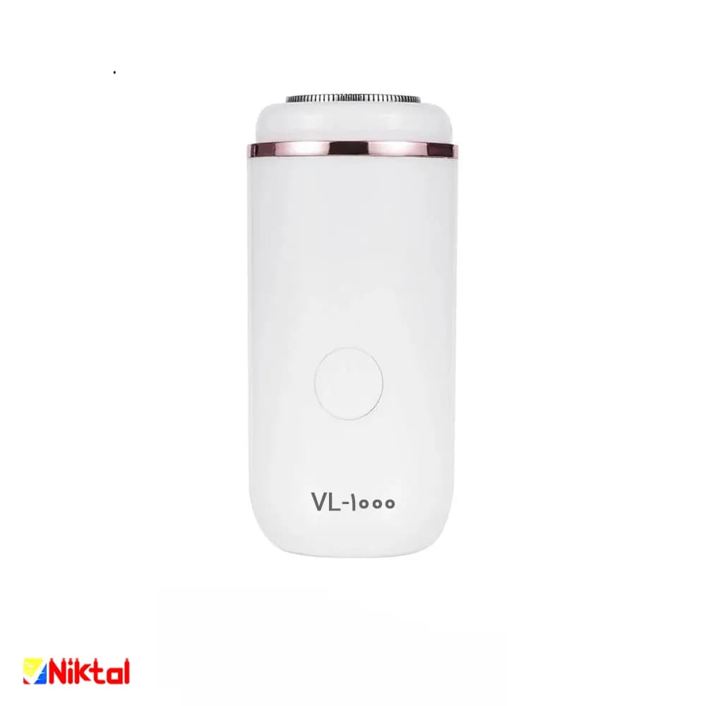 مو زن صورت و ابرو شارژی ولروس مدل VL-1000 | کوچک، قابل حمل و شارژ Type-C — تصویر ۵