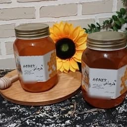 عسل طبیعی چند گیاه کوهستان 2 تا 900 گرمی (خارمریم گون ،خار زرد ،بادام کوهی) مناسب غیر دیابتی ها و هم دیابتی — تصویر ۲