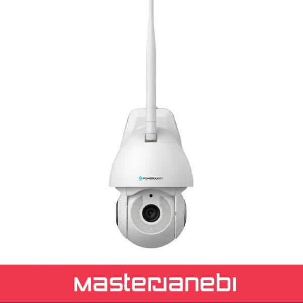 دوربین نظارتی هوشمند 360 درجه پاورولوژی Powerology WiFi Smart Outdoor Camera 360 PSOWC360WH — تصویر ۲