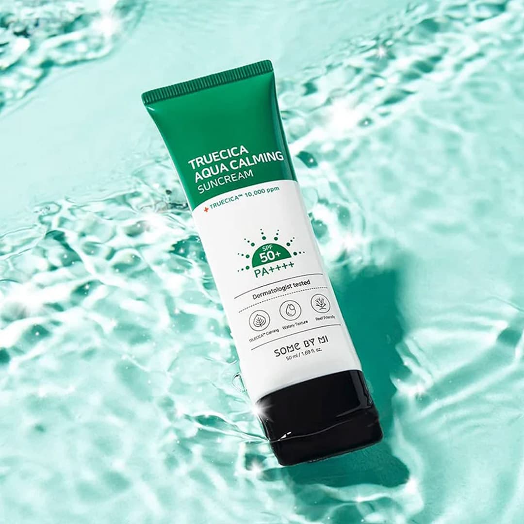 ضد آفتاب سام بای می مدل Truecica Aqua Calming حاوی SPF50 حجم 50 میلی لیتر — تصویر ۳