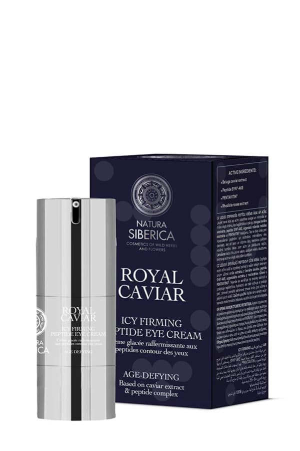کرم دور چشم سفتکننده ناتورا سیبریکا مدل Royal Caviar حجم 15 میل — تصویر ۲