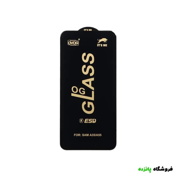 گلس شیشه ای سامسونگ A35 مدل OG – مشکی