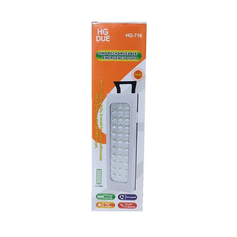 چراغ اضطراری اچ جی دیو مدل HG-716 کد k16151 — تصویر ۲