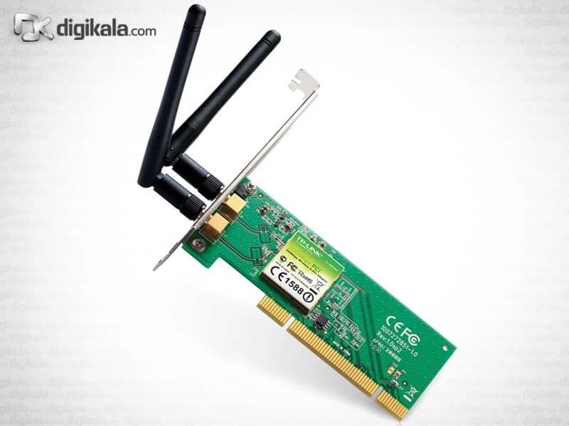 کارت شبکه بیسیم 300Mbps تی پی-لینک TL-WN851ND کد K14278 — تصویر ۲