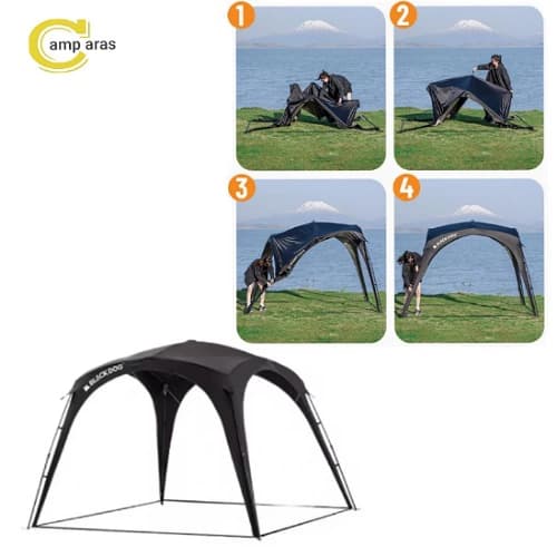 سایبان اتوماتیک 6 نفره کمپینگ بلک داگ مدل CBD2450WS010 — تصویر ۳