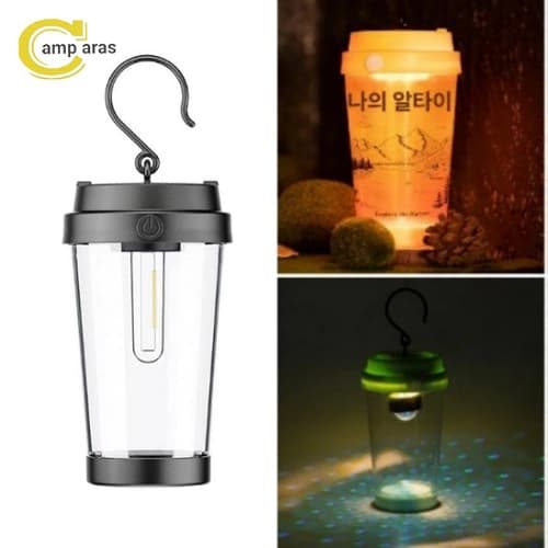 چراغ فانوسی آویز و رومیزی کمپینگ تکتاپ مدل 1539067DJ — تصویر ۶