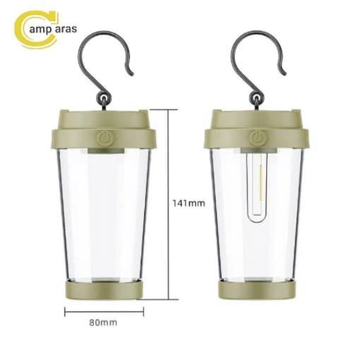 چراغ فانوسی آویز و رومیزی کمپینگ تکتاپ مدل 1539067DJ — تصویر ۲