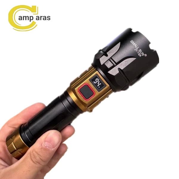 چراغ قوه زوم دار اسمال سان Small Sun ZY-T306 شارژی — تصویر ۳
