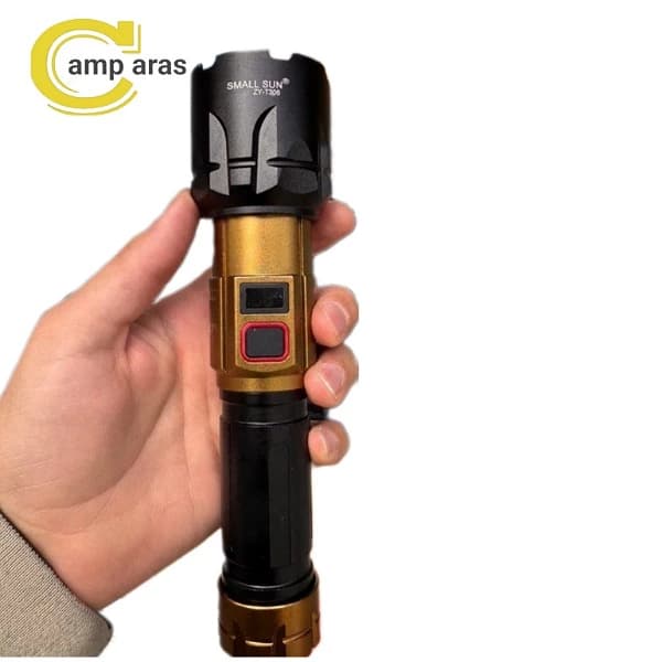 چراغ قوه زوم دار اسمال سان Small Sun ZY-T306 شارژی — تصویر ۲