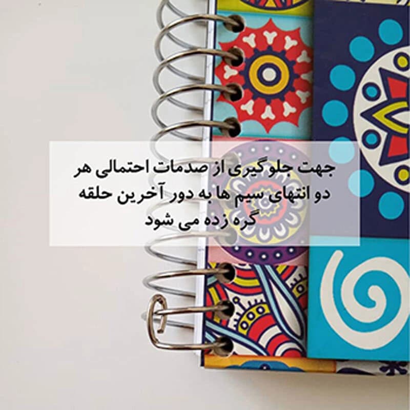 دفتر طراحی A4 سیمی 40 برگ نهال آلما کد 7450 — تصویر ۳