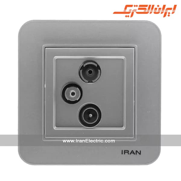 پریز آنتن TV-SAT-RD ارس نقره ای — تصویر ۲