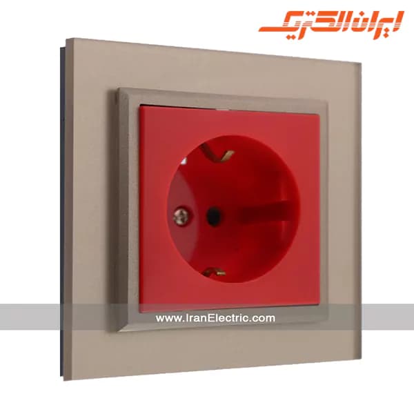 پریز برق UPS پلکسی بژ