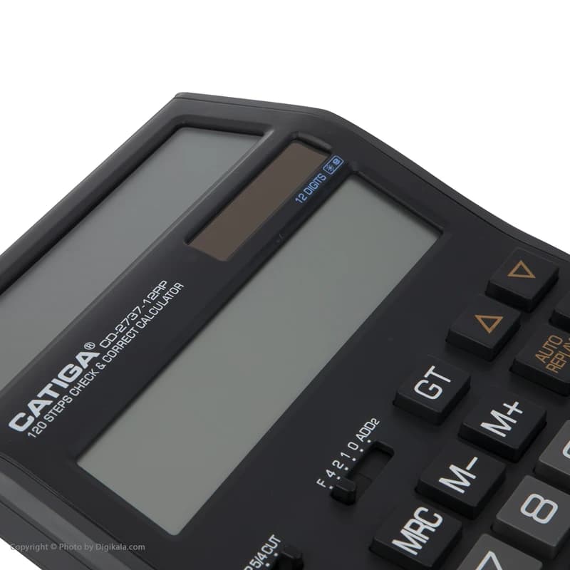 ماشین حساب کاتیگا مدل CD-2737-12RP — تصویر ۸