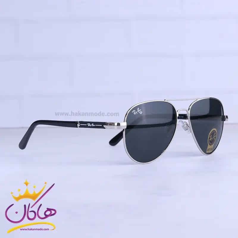 عینک آفتابی ری بن مردانه فلزی فریم خلبانی RB 4854/4 — تصویر ۴