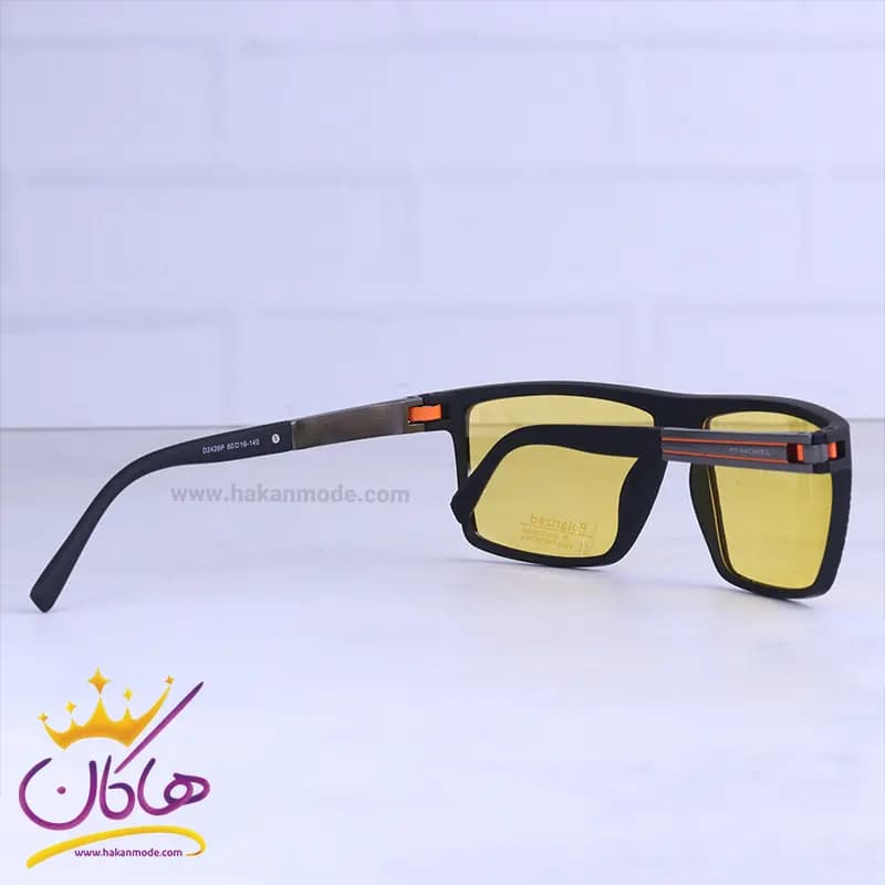 عینک آفتابی مورل مردانه پلاریزه شیشه زرد D2426P/7 — تصویر ۳