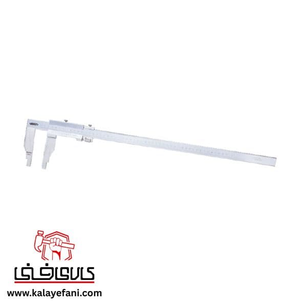 کولیس ساده اینسایز 50 سانتی متر (بدون پیچ) فک 15 سانتی متر (با گارانتی شرکتی) مدل 1208-524 — تصویر ۲